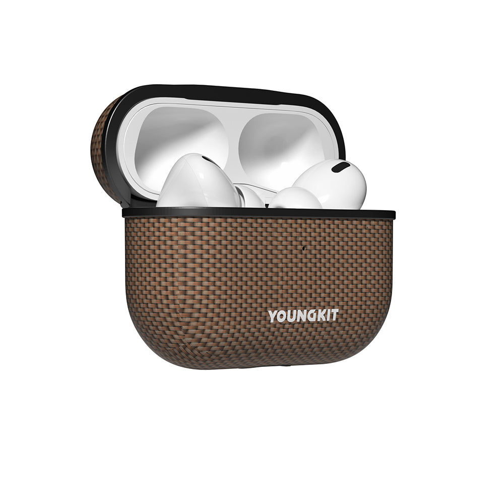 Youngkit 1500D Kevlar Extreme Wing Serisi Airpods Pro 2 Aramid Fiber M-safe Kılıf Youngkit 1500D Kevlar Extreme Wing Serisi Airpods Pro 2 Aramid Fiber M-safe Kılıf